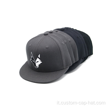 Tappi snapback del logo aminale stampati personalizzati